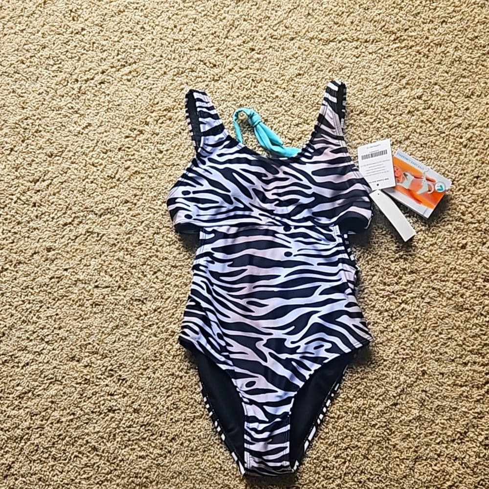 Limeapple Swimsuit w/Cutouts